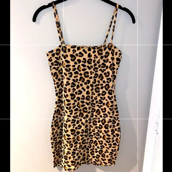 Forever 21 | Dresses | Cheetah Print Mini Tight Going Out Dress | Poshmark